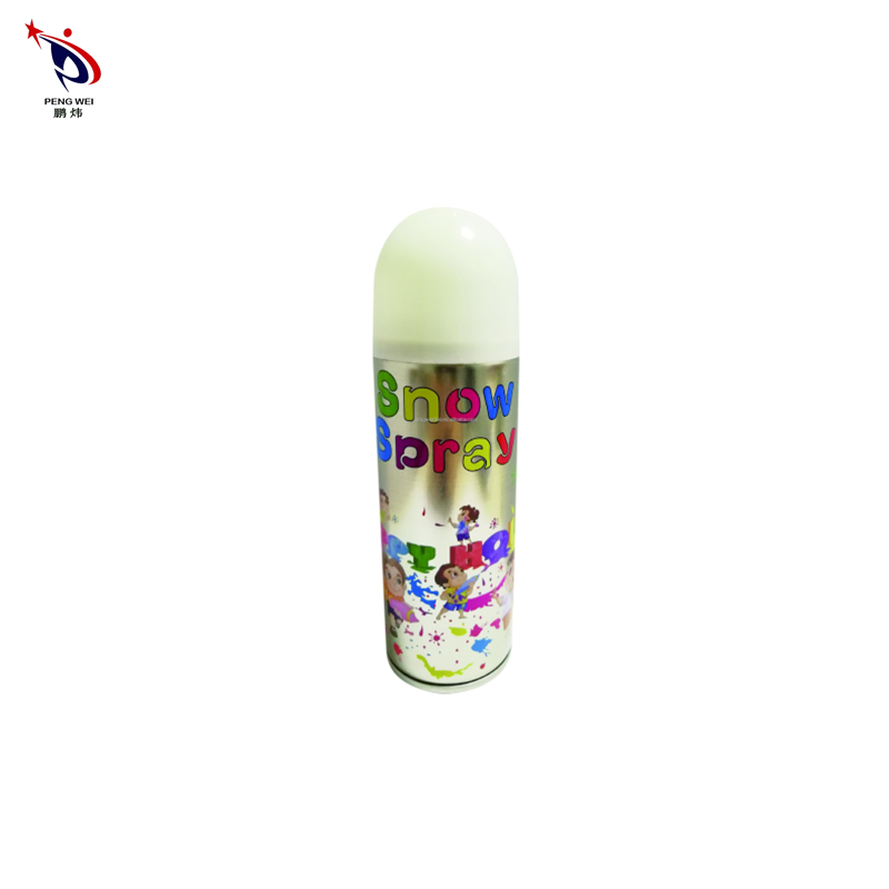 China Wholesale 250ml Christmas blue can snow spray for festival party  celebration manufacturers and suppliers