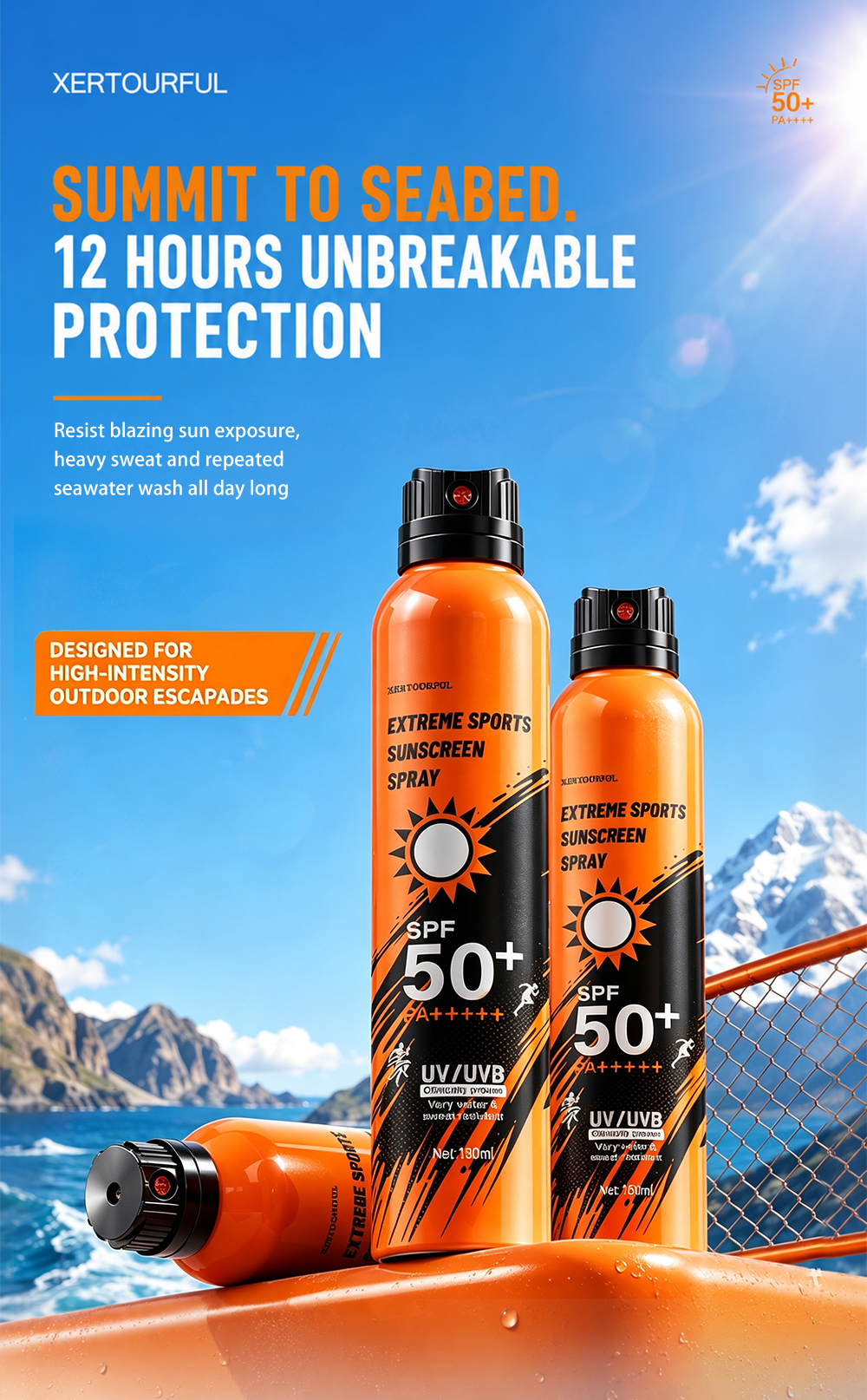 Spray for Extreme Sports
