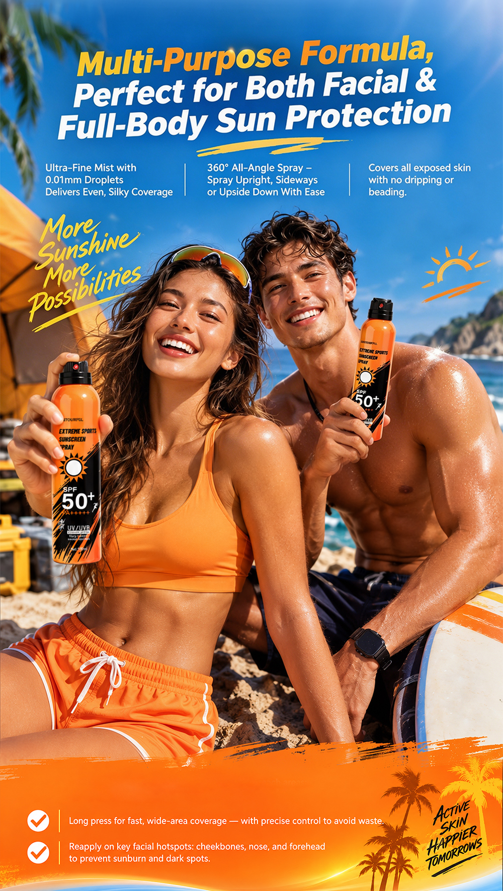Spray for Extreme Sports