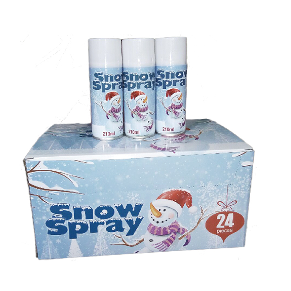 spray snow