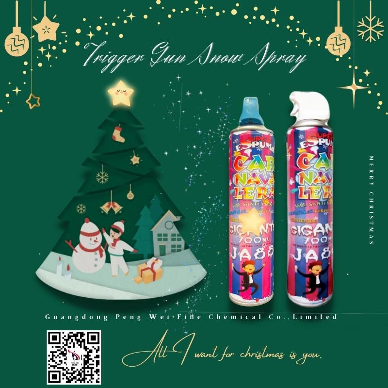What is Popular Trigger Gun for Color Christmas, Festival, Carnival, Pray  Artificial Balloon Treatment Balloon Polish and Shine Party & Holiday  Supplies Snow Spray