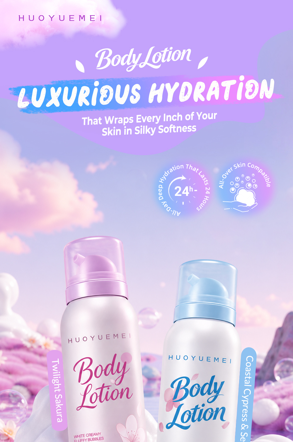 Aerosol Body Lotion Spray