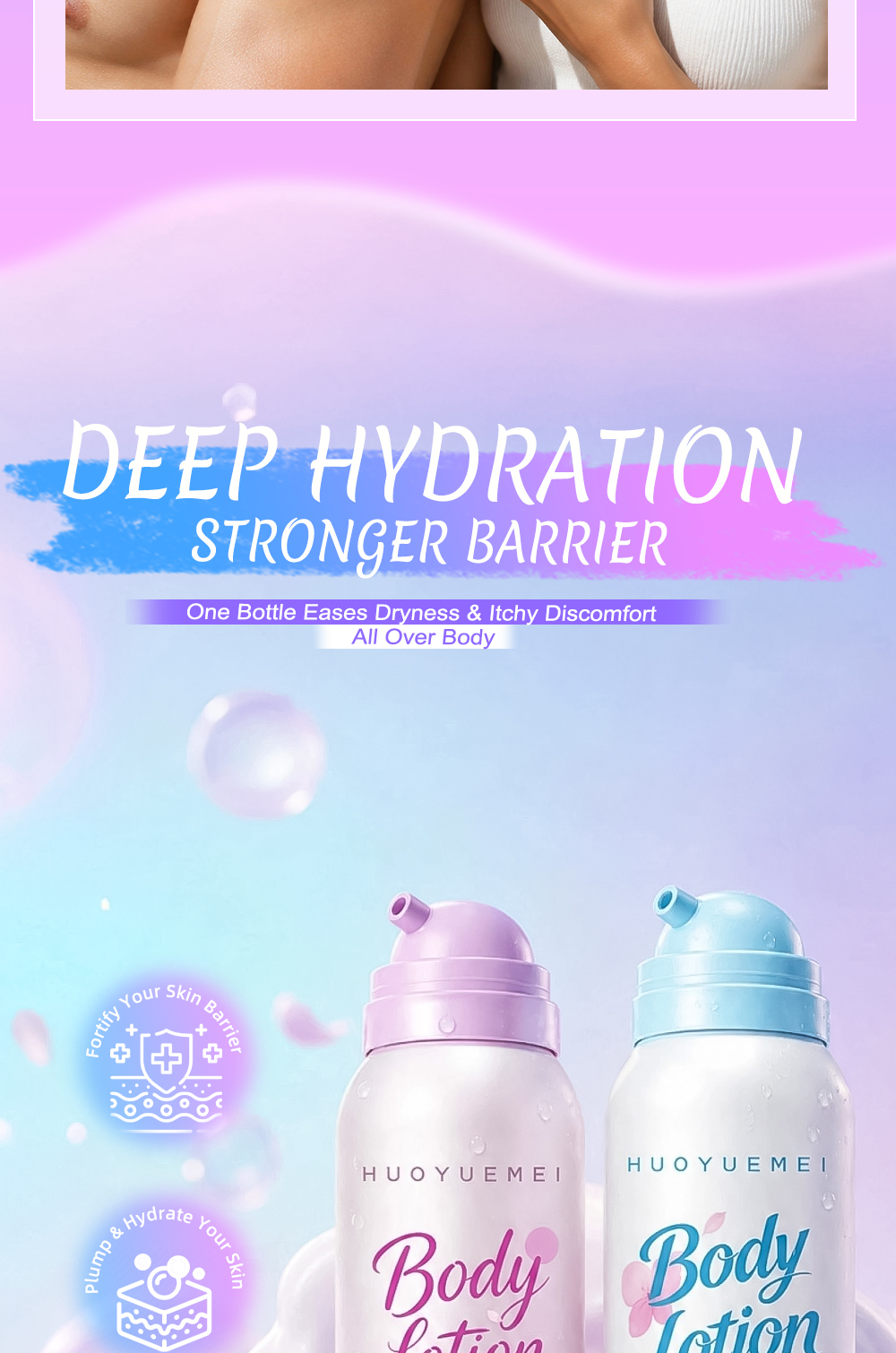 Aerosol Body Lotion Spray