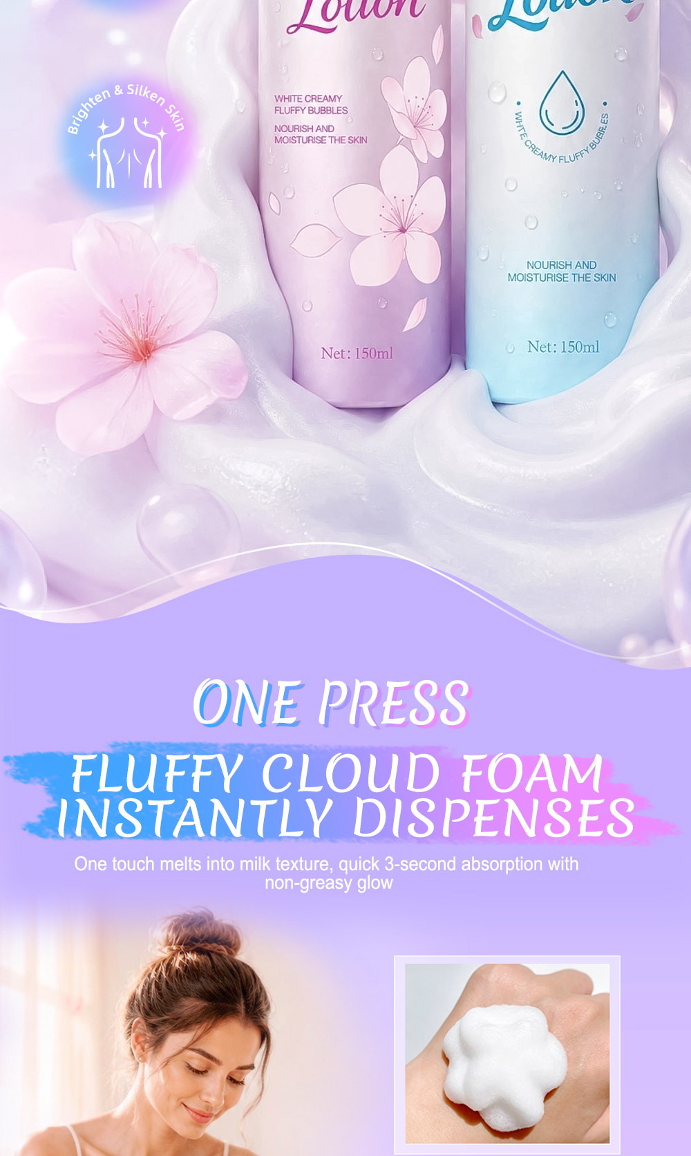 Aerosol Body Lotion Spray