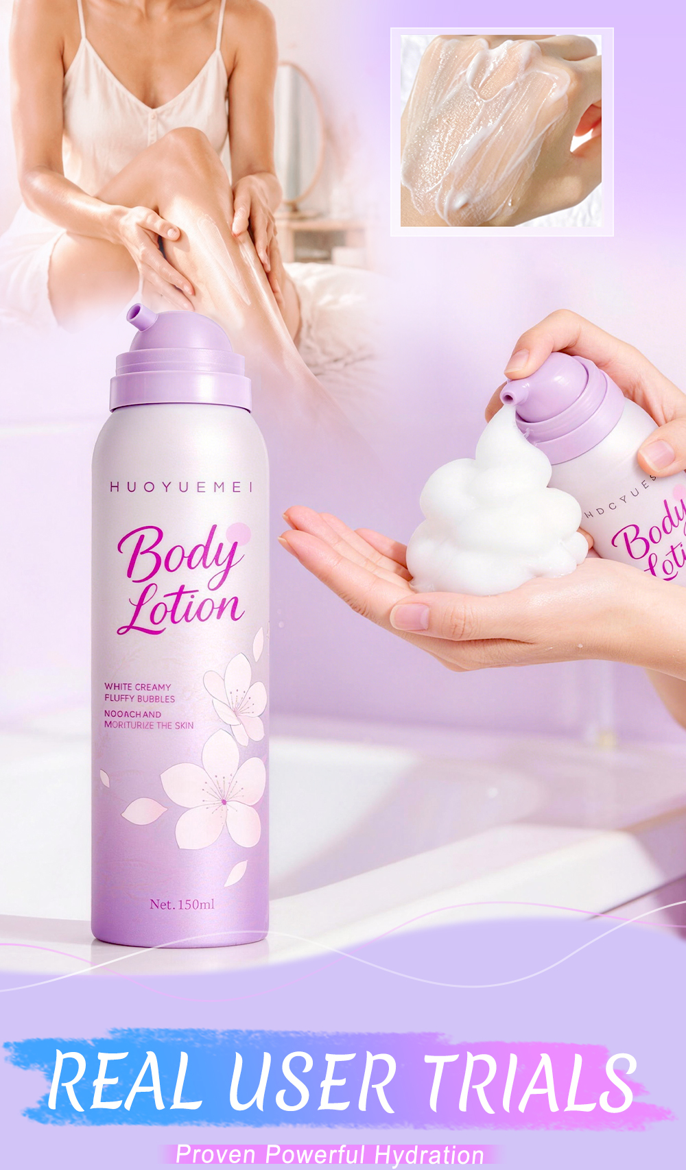 Aerosol Body Lotion Spray