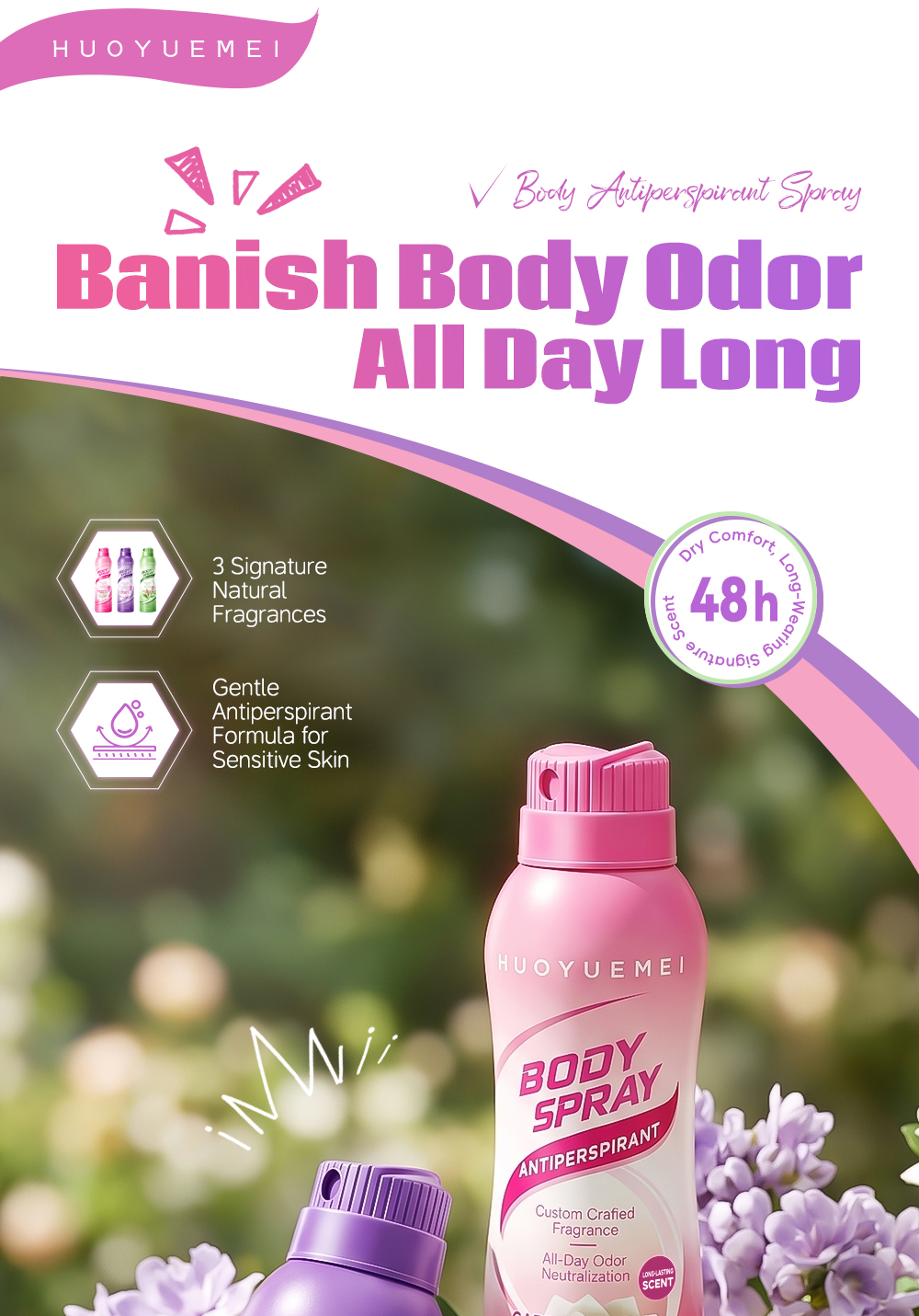 Antiperspirant Body Spray