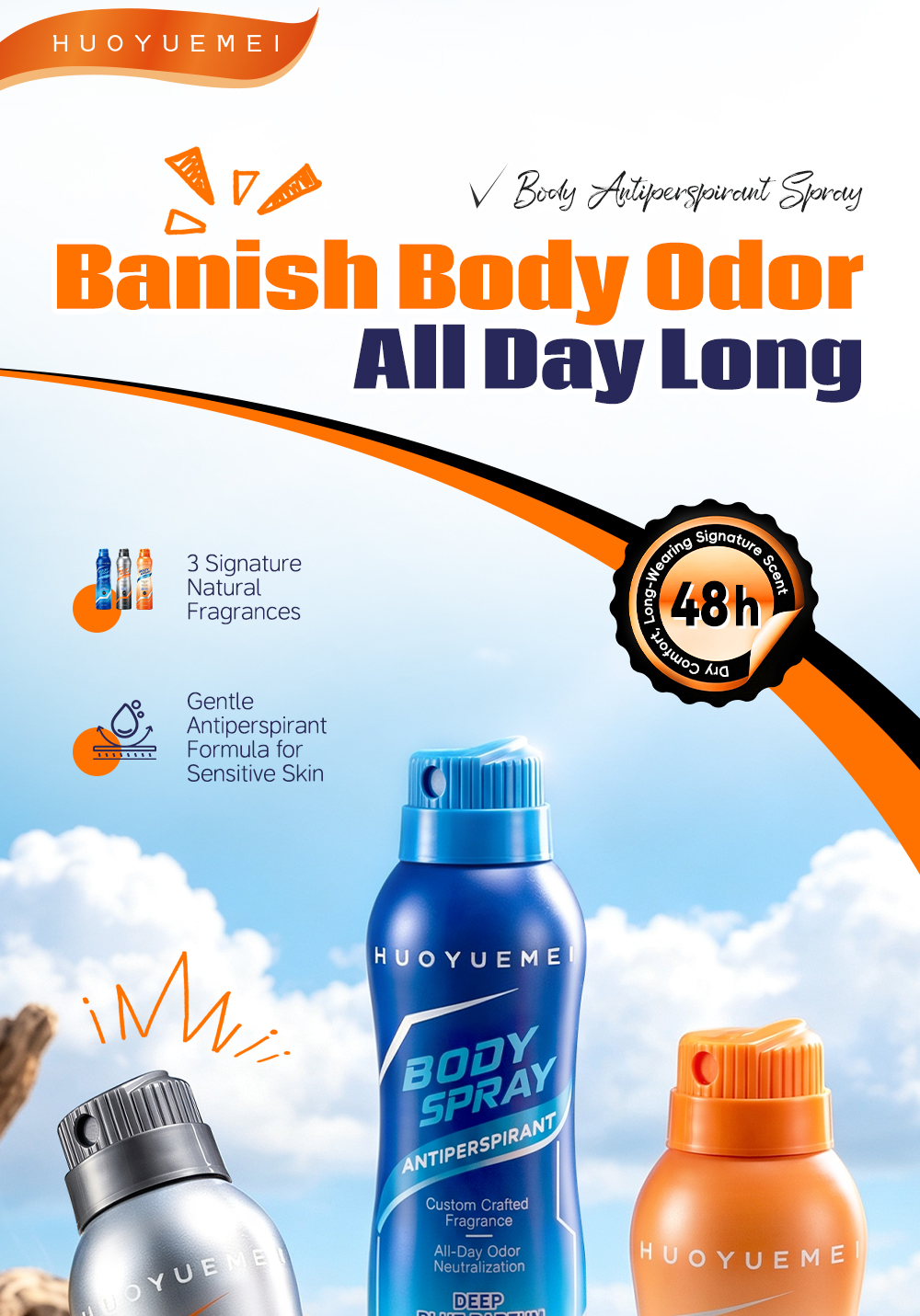 Antiperspirant Body Spray