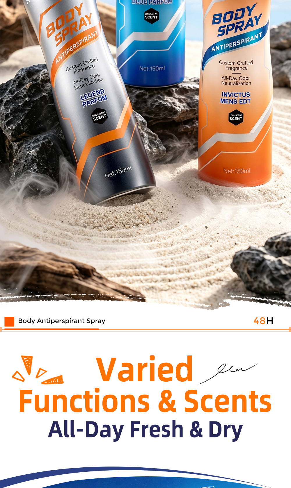 Antiperspirant Body Spray