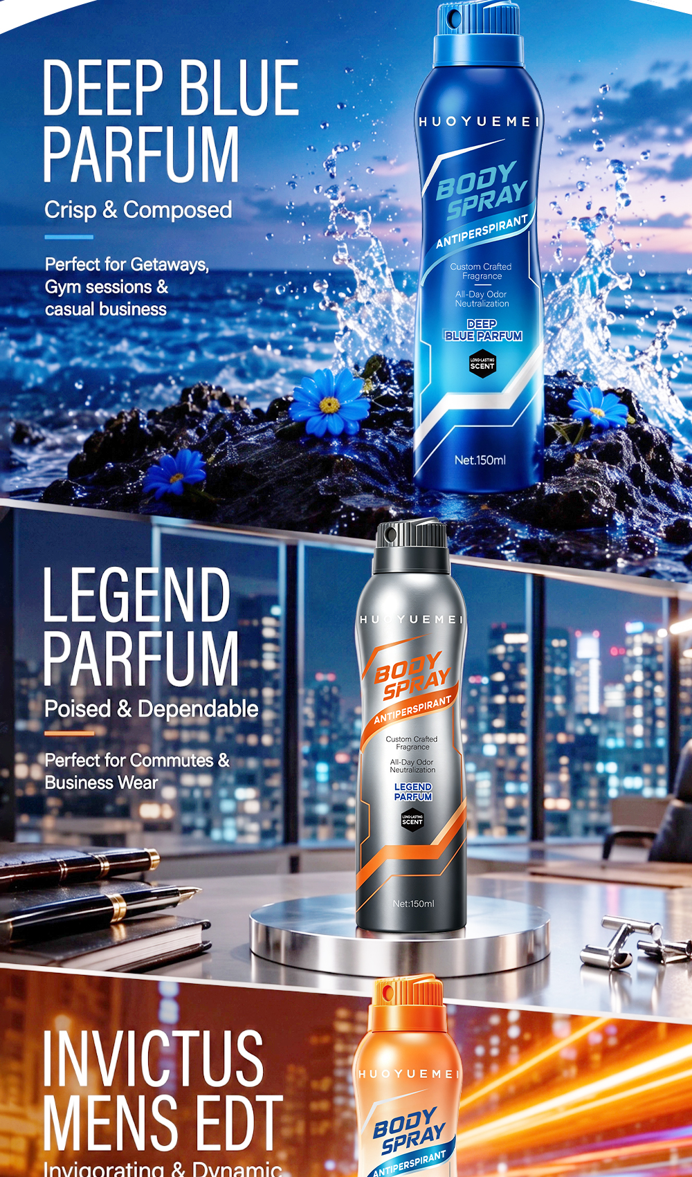 Antiperspirant Body Spray